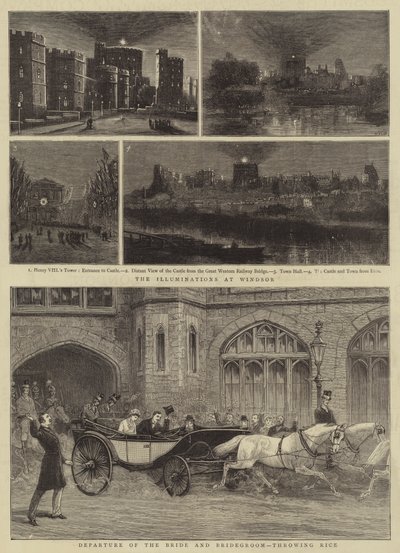 Le Mariage Royal à Windsor - Henry William Brewer